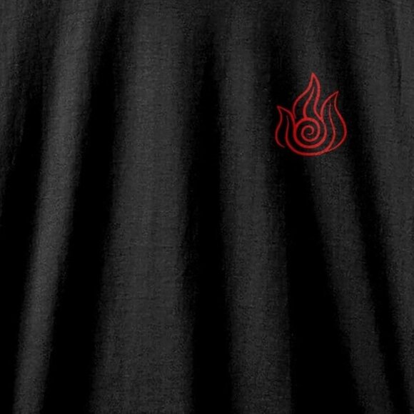 Avatar The Last Airbender Fire Element Anime Cartoon Series Graphic Art T-Shirt - Picture 2 of 5
